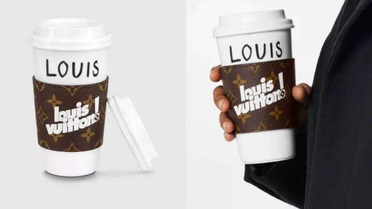 Would you buy a Louis Vuitton coffee cup?