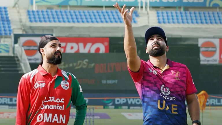 United Arab Emirates 76/0 in 9.1 Overs | United Arab Emirates vs Oman Live Score, Asia Cup 2025: UAE off to solid start vs Oman in Abu Dhabi