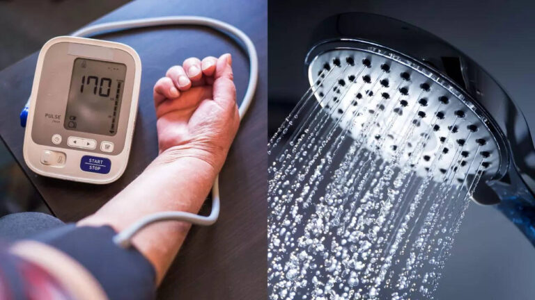 This one simple habit before a warm shower can help regulate Blood Pressure