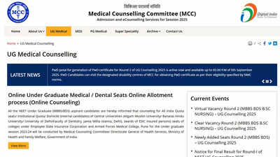 NEET UG 2025 round 2 counselling: MCC adds over 1,100 new seats, allotment results by 12 September