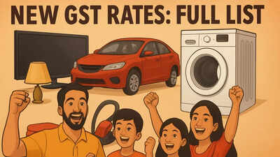 New GST rates take effect today: Full list of items with updated GST rates; what is cheaper & dearer after GST rate changes? Check now!