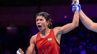 World Boxing Championships: Nikhat Zareen stays on course for a medal | Boxing News