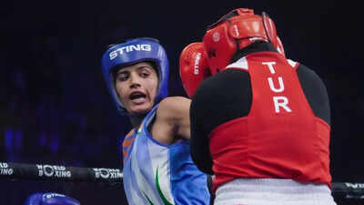 World Boxing Championships: Jaismine Lamboria, Nupur Sheoran assured of medals; Nikhat Zareen exits | Boxing News