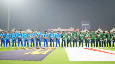 Cricket stands still! Why Pakistan and Afghanistan players observed silence before T20I clash in Sharjah | Cricket News