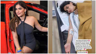 Karishma Sharma injured after jumping off moving train in Mumbai: ‘I’ve injured my back, my head is swollen, I’m covered in bruises’ | Hindi Movie News