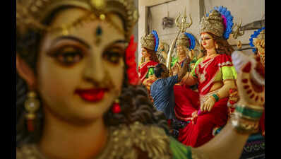 Ludhiana temples prepare for grand Navratri celebrations as residents welcome festival season | Ludhiana News