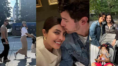 Priyanka Chopra takes Malti Marie for a stroll, spends time with Ishaan Khatter, Dia Mirza on the streets, drops romantic PIC with Nick Jonas – See inside | Hindi Movie News