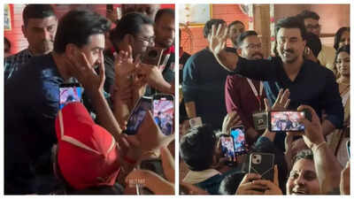 Durag Puja: Ranbir Kapoor joins Ayan Mukerji at pandal; wins hearts amid fan-frenzy |