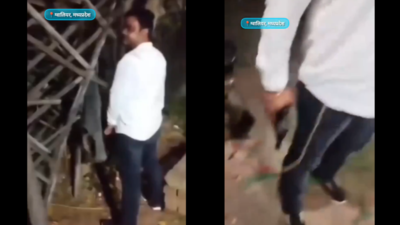 ‘Keep your daughter inside at night’: Gwalior man pulls out gun when told not to urinate in public – watch | India News