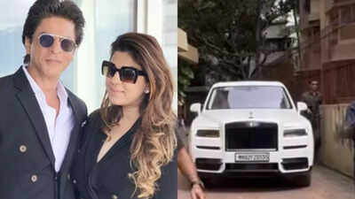 Shah Rukh Khan stands by manager Pooja Dadlani; visits her home to offer condolences after mother-in-law’s demise | Hindi Movie News