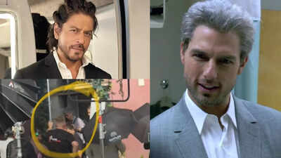 Is Shah Rukh Khan sporting grey hair in ‘King’? photo leaked – Fans compare it to Tom Cruise in ‘Collateral’ | Hindi Movie News