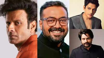 ‘Jugnuma’ premiere: Manoj Bajpayee left embarrassed as Jaideep Ahlawat, Vijay Varma and Anurag Kashyap touch his feet | Hindi Movie News