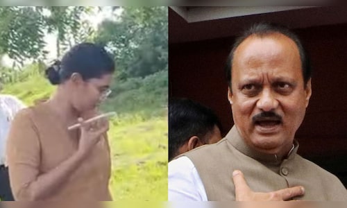 Ajit Pawar breaks silence after backlash over viral video threatening woman IPS officer