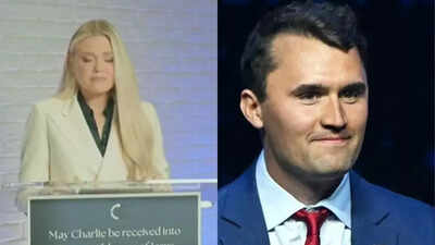 ‘Laid down his life for me, our nation’: Charlie Kirk’s wife Erika pays tribute; told 3-year-old ‘daddy’s on a work trip with Jesus’