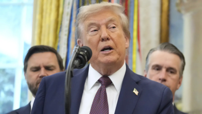 ‘We welcome them’: Trump calls on foreign firms to invest in US; urges bringing expert workers to train Americans