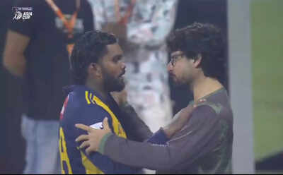 After mimicking each other, Abrar Ahmed and Wanindu Hasaranga come face-to-face – watch what happened next | Cricket News