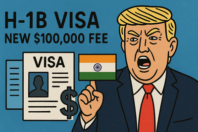 What is the H-1B visa program, and what changes is Donald Trump making?