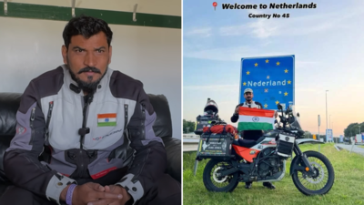 Navi Mumbai blogger on world trip slams UK police after bike theft, says he misses Mumbai Police | Mumbai News