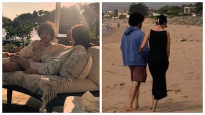 Unseen BTS moments from Selena Gomez and Benny Blanco wedding: Walking on beach to writing vows |