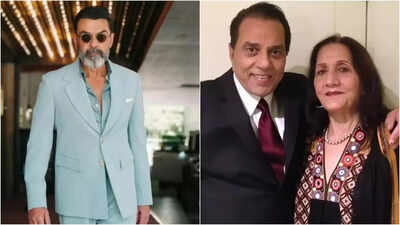 Dharmendra lives with his first wife Prakash Kaur and not Hema Malini; Bobby Deol says, ‘Papa is very emotional’ |