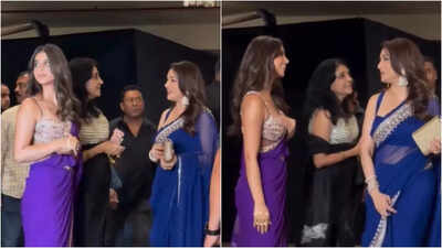Suhana Khan’s sweet moment with Madhuri Dixit wins hearts; netizens say ‘She is so humble, like Shah Rukh Khan…’ |