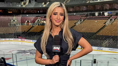 What happened to NHL reporter Anna Dua during the Rangers-Maple Leafs game that left fans laughing online | NHL News