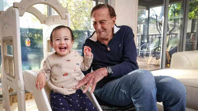Dad at 92! Melbourne man welcomes newborn with his young wife |