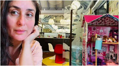 Kareena Kapoor and Saif Ali Khan celebrate Diwali with sons Taimur and Jeh, skipping traditional decor-see pics | Hindi Movie News