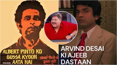 Top Satish Shah film titles that have always stumped Dumb Charades players: From ‘Arvind Desai Ki Ajeeb Dastaan’ to ‘Albert Pinto Ko Gussa Kyon Ata Hai’ | Hindi Movie News