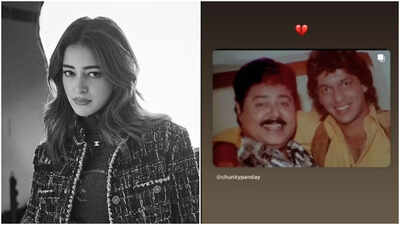 Satish Shah passes away: Ananya Panday shares heartfelt tribute to veteran actor | Hindi Movie News