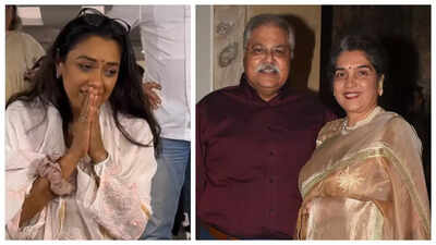 ‘Kaki ka mat lo’: Rupali Ganguly emotionally urges paparazzi with folded hands not to film Satish Shah’s widow Madhu Shah – WATCH |