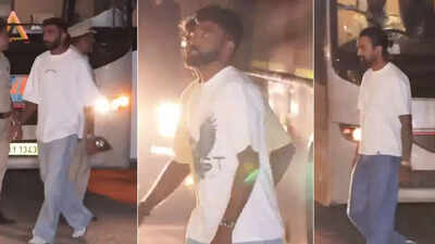 Gautam Gambhir’s special Team India dinner: players dazzle in white; Shubman Gill dons different look | Cricket News