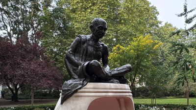 ‘Gandhi statue restored’: London monument repaired after vandalism; UK envoy hails it as ‘fabric of India-UK friendship’
