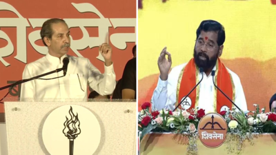 ‘Attempts made to break Shiv Sena’: Uddhav Thackeray’s veiled jab at Eknath Shinde; calls BJP ‘amoeba’ | India News