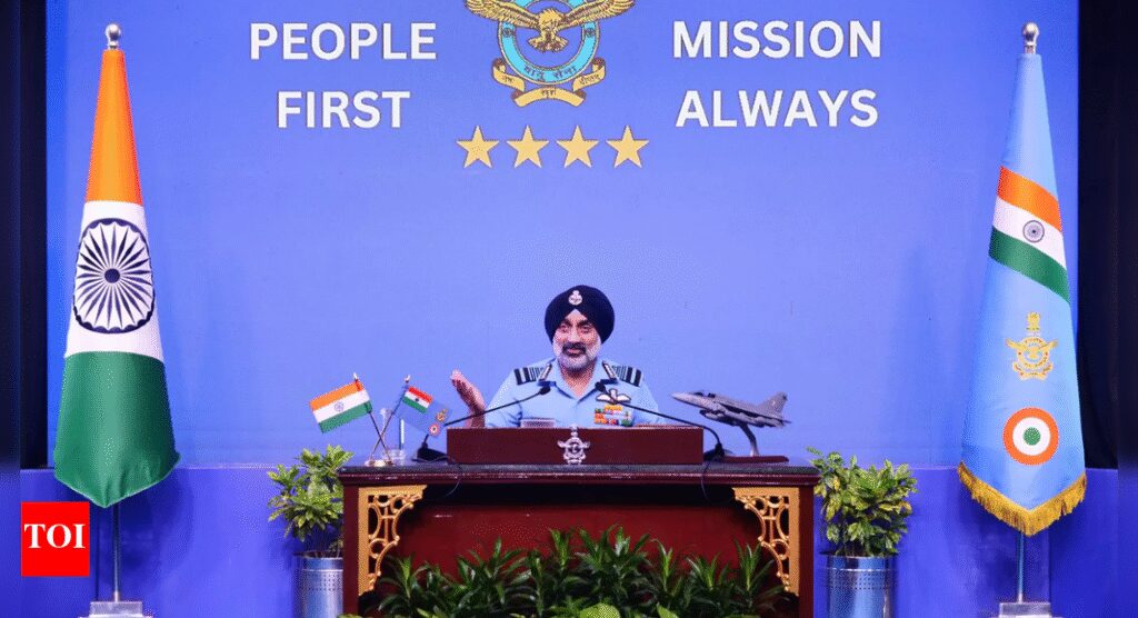 ‘Importance of man’: IAF chief on future of war; rubbishes Elon Musk’s prediction | India News