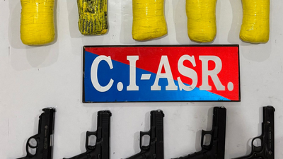 Pakistan-linked ring busted: Punjab police dismantles arms and drug smuggling network; 2 arrested | India News