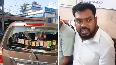 ‘Terror politics’: BJP says another leader ‘attacked’ in West Bengal during flood-relief drive; TMC terms it ‘baseless’ | India News