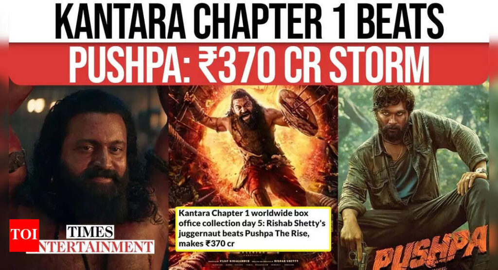 Kantara Full Movie Collection: Kantara Chapter 1 box office day 6: Rishab Shetty starrer inches closer to Rs 300 cr mark |