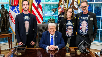 ‘Hopeful’: Donald Trump meets family of hostage, slain IDF soldier amid Gaza peace talks; reaffirms commitment to their return