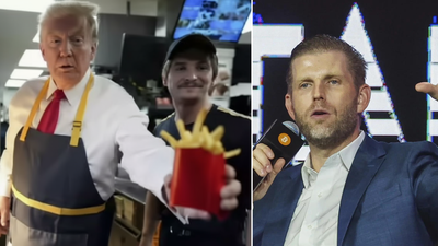‘He’s saving the world’: Eric Trump lauds father’s role in Gaza accord; recalls him serving french fries last year