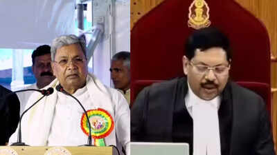 ‘Person belonging to Sanatan Dharm … ‘: CM Siddaramaiah rakes up shoe attack on CJI; FIR filed against lawyer in Mysuru | Bengaluru News