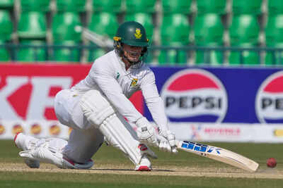 PAK vs SA, 1st Test: South Africa in pursuit of record chase in Lahore; Pakistan require eight more wickets | Cricket News