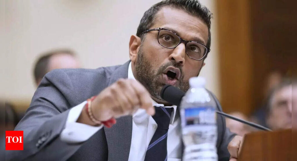 Kash Patel calls NYT ‘trash’ for claiming that nobody likes him in the Trump administration