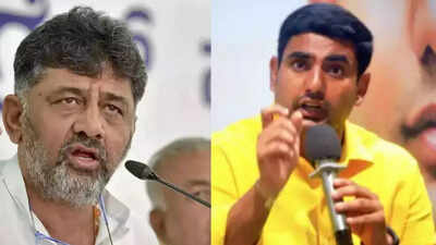 ‘Neighbours feeling the burn’: Nara Lokesh takes veiled jibe at DK Shivakumar; says state food is spicy, so is our investment | Vijayawada News
