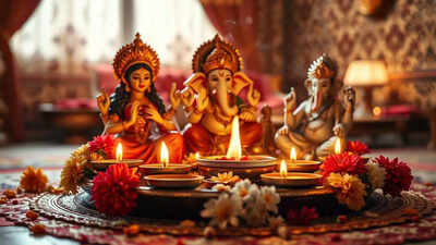 Diwali 2025: Lakshmi-Ganesha-Kubera Puja Rituals, Muhurat, Mantras to Attract Wealth