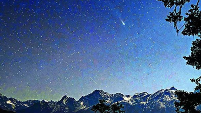 Double delight as 2 comets captured over Indian skies | India News