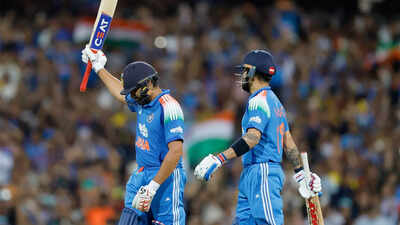 Nod of the head, fist pump and a warm hug: How Rohit Sharma, Virat Kohli gave goosebumps | Cricket News