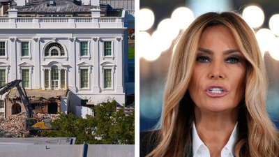 Row erupts over Melania Trump’s silence on White House demolition: ‘Doesn’t care about history…’