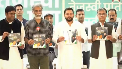 Bihar polls: Mahagathbandhan releases manifesto titled ‘Tejashwi ka Prann’ – key takeaways | India News