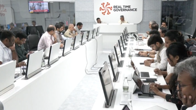 Cyclone Montha: Andhra sets up 800 relief camps; CM Naidu, deputy CM Pawan Kalyan monitor response | India News